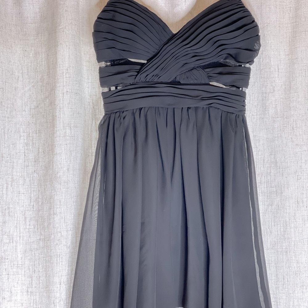 Hailey Logan little black dress by Adrianna Papell